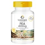 PEA 400mg - mit 400mg Palmitoylethanolamid pro Kapsel - 100 Kapseln - Deutsche Apothekenqualität - hochdosiert - vegan | Warnke Vitalstoffe