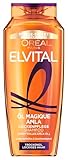 L'Oréal Paris Elvital ÖL Magique Amla Shampoo für lockiges Haar, mit reichhaltigem Amla-Öl für definierte und schwungvolle Locken, 6 x 300 ml