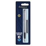 Waterman S0174956 Allure Füller | Edelstahl | Füllfederhalter Feine Spitze