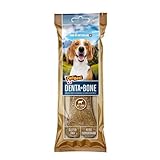 DeliBest DentaBone Lamm I Kauknochen Hund leicht verträglich ohne Gluten I Kaustange Hund für Zahnreinigung I Hundesnacks für groß und klein I Hundekauknochen 1 x 100 g