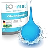 iQ-med Ohrenreiniger 200ml | Ohrenschmalzentferner aus medizinischem Silikon | Ohrendusche