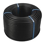Tropfschlauch Perlschlauch Tropfrohr 16 mm Tropferabstand 33cm ab 25 bis 400M (100m), LDPE Bewässerungsschlauch