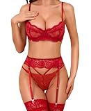 RSLOVE Dessous Sets für Damen - Unterwäsche Frauen Sexy...