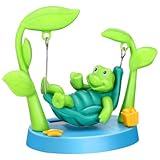 EXAOMBLE Schwingende Schildkrötenpuppe fürs Auto Solarbetriebene Armaturenbrett Dekoration mit Tanzendem Kopf Geeignet für Kreative Autogeschenke und Fahrspaß