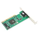 Akozon Grafikkarte VGA PCI 8 MB 32 Bit Desktop-Computer Zubehör Multi Display Für ATI Rage XL Grafikkarten Für PC