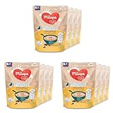 Milupa Milchbrei Stracciatella – Glutenfreier Babybrei ohne Palmöl – Frei von Konservierungs- und Farbstoffen – Ab dem 8. Monat – 4 x 400 g (Packung mit 3)