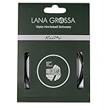 Lana Grossa Nadelseil Vario 150 cm – Flexibles Rundstrickseil in Schwarz, nahtloser Übergang, kombinierbar mit Nadelspitzen – Strickzubehör für Pullover, Schals & Mützen