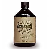 Olivenblatt Extrakt NATURA 500ml, flüssig, 100% natürlich/naturrein, keine Zusatzstoffe!, höchstdosiert, vegan, glutenfrei, laktosefrei, GMO-frei, qualitätsüberprüft