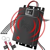GizmoVine Marderschreck Auto, Marderabwehr Auto,Marderschutz für Auto,Marderschreck Mit Ultrasound,Langfristiger Mader Abwehr,Marderschutz im Motorraum Mit Anschluss an 12V Autobatterie