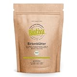 Birkenblätter Tee Bio 100g - Betula - Birkenblättertee - Premium Bio Qualität - abgefüllt und kontrolliert in Deutschland - Biotiva