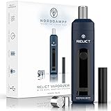 Norddampf RELICT Kräuter Vaporizer | Premium Verdampfer für Kräuter | DHS & Intelisense Technologie | 2300 mAh Akku | Isolierter Luftstrom | Viele Sessions | 30s Heizzeit | NORDIC BLUE | Kein Nikotin