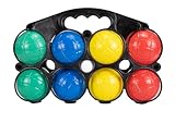Boccia Kugeln Spiel für Kinder und Erwachsene mit 8 Kugeln und Tragenetz Strand Garten Camping - 3014