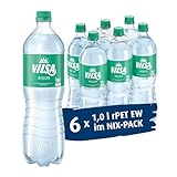 VILSA Mineralwasser Medium, 6 x 1,00 l PET