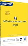 WISO Hausverwalter 365 Start - Modernes Mieter-Management für bis zu 10 Wohnungen (aktuelle Version 2024): Alles für die Verwaltung und Abrechnung (WISO Immobilien Software)