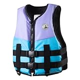 Schwimmweste Erwachsene, Rettungsweste für Erwachsene & Kinder, Auftriebsweste Schwimmhilfe Verstellbare für Sup, Kajakfahren, Wassersport