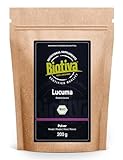 Lucumapulver Bio 200g - Pouteria lucuma - Lukuma Pulver - vegan - Lucuma gemahln ohne Zusatzstoffe - abgefüllt und zertifiziert in Deutschland - Biotiva