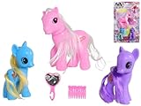 BEST&FREE Pony Spielzeug O Ponys Spielzeug Mädchen Set X3 Ponys: Miniatur-Abenteuer für kleine Träumer, Inspirieren Sie kreatives Spiel mit diesem bezaubernden Spielzeug-Set.
