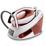 Tefal SV8110 Express Power Dampfbügelstation ,420 g/Minute Dampfstoß ,120 g/Minute kontinuierliche Dampfabgabe ,Smart Temp-Technologie ,Kalk-Kollektor ,XL-Wassertank ,Terrakotta/Weiß