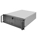 Silverstone SST-RM400 - 4U Rackmount Server Gehäuse, Unterstützt Mainboards bis SSI-Ceb und ATX (PS2)/Mini Redundante Netzteile