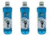3x 1L Scherkopfreiniger Braun Rasierer Clean Renew refills Pulsonic Series 3 5 7