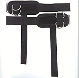 Zuxbolf 2 Stk Handgelenkgurte zum Gewichtheben Zughilfen Krafttraining Lifting Straps Gewichthebergurte mit D-Ringen Kreuzhebegurte Wrist Straps für Krafttraining, Fitness, Bodybuilding, Gewichtheben