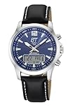 ETT Eco Tech Time Funk Solar Herren Uhr Analog mit digitalem...