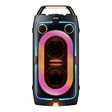 Samsung ST40F Sound Tower Tragbarer Party-Lautsprecher mit eingebautem Akku, Bluetooth, IPX4 Spritzwassergeschützt, Richtklang, bis zu 12 Stunden Akkulaufzeit, MX-ST40F/ZA