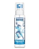 MGSPORT Magnesiumöl Spray 250 ml - Reines & 100% natürliches Magnesiumchlorid aus dem Toten Meer ohne Konservierungsstoffe, Hilft bei Muskelverspannungen & Wadenkrämpfen
