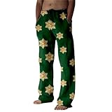 Gym Hose Herren Männliche Business Casual Loose-Hose, einfache bequeme Gesichtsstoff-lose Taille, Spitze, vielseitige Hose in reiner Farbe Herren Lässigehose Sport (AG, XXL)