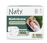 Naty BioEmbrace Neugeborenen Baby Windeln Größe 1 (2–5...