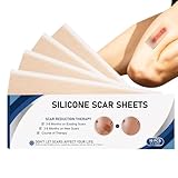 Narbenpflaster - 10 Stück Waschbare Atmungsaktive Hautpflege Streifen | Silikon Narbenentfernungsstreifen,Für Kaiserschnitt Erholung Bauchdeckenstraffung Schulter Arm Bein