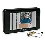 prsTECH® DoorCAM DC2 PLUS Wide Screen, Digitaler-Türspion 4,3 Zoll LCD Display für Türstärken von 38-110mm