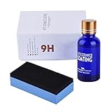 Keramik Versiegelung | Hydrophobic Coating Auto Hightech Lackschutz | Nano Versiegelung Auto Polnischen Keramikmantel Nano Keramik Glas Beschichtung Autopolitur Lackpflege 30ML 9H