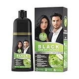 Färbe-Shampoo - Natürliche Farbpflege Für Grauhaar - Nährendes Grauabdeckendes Shampoo 500 ml Mit Haarverjüngung Für Tägliche Pflege Zuhause