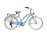 Airbici Fahrrad Beachcruiser Damen 26' Blau | City-Bike |...