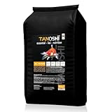 Tanoshi Koifutter - All Season 13,5 kg (6mm) | Schwimmendes Ganzjahres Allein-Koifutter für ausgewogene Koi-Ernährung mit Lachsöl