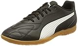 PUMA Herren Monarch II IT Fussballschuh, Black White, 40.5 EU