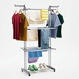 Amazon Basics Turm-Wäscheständer für innen mit faltbaren...