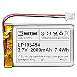 EEMB Lithium Polymer Akku 3,7 V 2000mAh 103454...