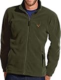 Baddery Fleecejacke Herren - Hirsch Jägerjacke - Geschenk für Jäger - Jagdjacke Männer - Jäger Kleidung Jagd Zubehör (Fleecejacke Army XXL)