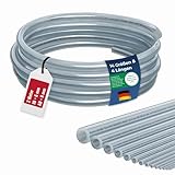 Coop Schlauchtechnik® Silikonschlauch 6mm Innen-Ø | 2 Meter | hohe Qualität | lebensmittelecht | geschmacksneutral |-40 bis 220 °C | ideal für Lebensmittel, Haushalt, Aquaristik, Labor, Industrie