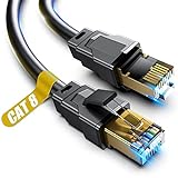 Cat-8-Ethernet-Kabel, 0,5 m, 2 m, 5 m, 6 m, 9 m, 12 m, 15 m,...