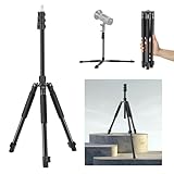 NEEWER Fotografie Licht Stand, 1.5-6.4ft/47-195cm Aluminium Reversible Studio Beleuchtung Stativ, Portable Telefon Video Stand w/ 1/4' Schraube für Strobe Licht Kamera Softbox, 6.6lb/3kg Last, ST195