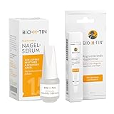 BIO-H-TIN stärkendes Nagel-Serum (3,3 ml) & Nagelcreme - Zum Aufbau kräftiger & gesunder Nägel in nur 4 Wochen