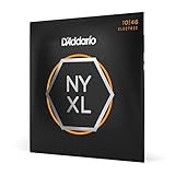 D'Addario E Gitarren Saiten | Gitarrensaiten E Gitarre | E Gitarre Saiten | Electric Guitar Strings | NYXL1046 NYXL E-Gitarrensaite Super Light 010-046 bis 30% reißfester