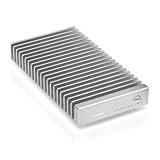 OWC Express 1M2 tragbares NVMe Thunderbolt (USB-C) SSD-Laufwerk USB4, ultraschnelles externes SSD-Laufwerk mit Aluminium-Kühlkörpergehäuse (nur Gehäuse)