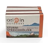 BasicNature Wasserfeste Sturmstreichhölzer