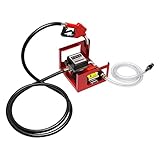Dieseltransferpumpe, ölabsaugpumpe Kraftstoffpumpe Dieselpumpe 230v, 200w 3600rpm Selbstansaugend Heizölpumpe Professionelle ölpumpe mit ölpistole