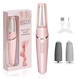 Hornhautentferner Elektrisch, Pediküre Set Fußpflege Elektrisch, Wiederaufladbarer Hornhaut Entfernen Fuß, Pediküre-Werkzeuge für Füße, Fußpflege für Harte, Abgestorbene und Rissige Trockene Haut