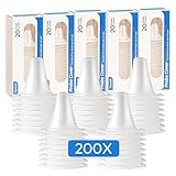120 x Ohrthermometer-Sondenabdeckungen, Nachfüller, Linsenfilter, kompatibel mit allen Braun-Thermometern und anderen digitalen Ohrthermometer-Modellen, Einwegabdeckungen (LED-milchig weiß)